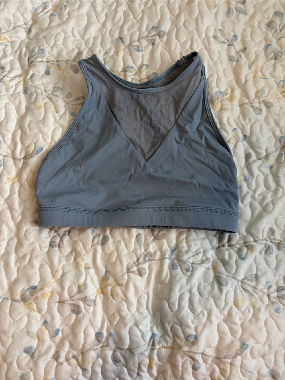 Born Primitive Slate Gray High Neck Sports Bra